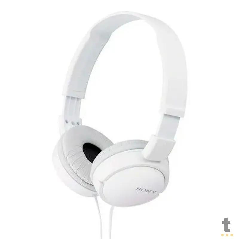 Fone de Ouvido Headphone P2 Sony Branco - MDR-ZX110 Truedata